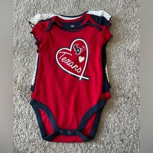Baby Houston Texans Girls Bodysuits